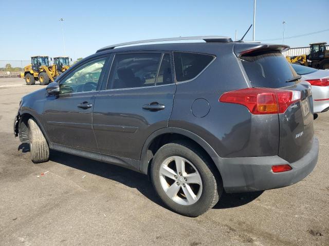 JTMRFREV1ED093190 - 2014 TOYOTA RAV4 XLE GRAY photo 2