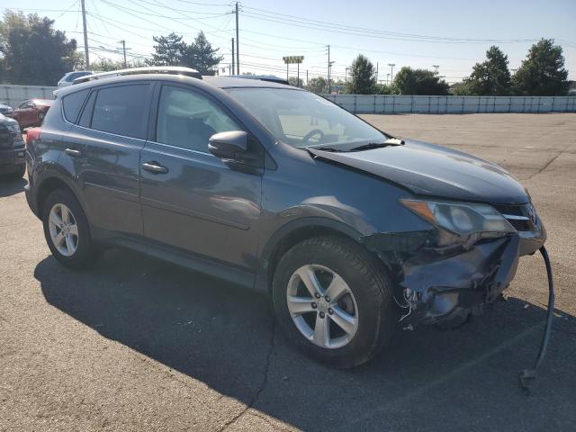 JTMRFREV1ED093190 - 2014 TOYOTA RAV4 XLE GRAY photo 4