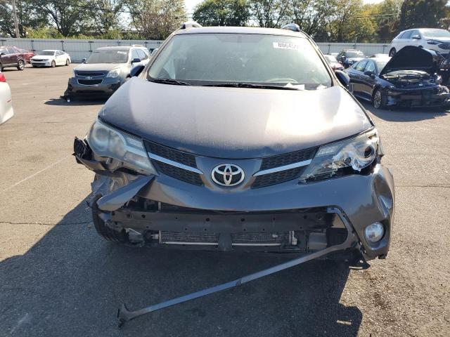 JTMRFREV1ED093190 - 2014 TOYOTA RAV4 XLE GRAY photo 5