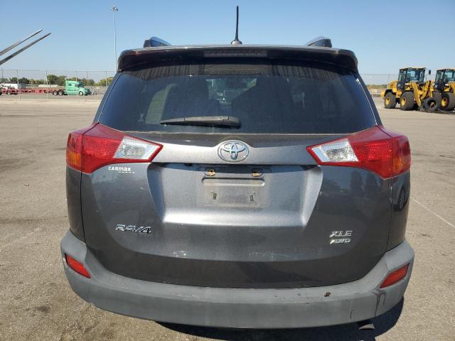 JTMRFREV1ED093190 - 2014 TOYOTA RAV4 XLE GRAY photo 6