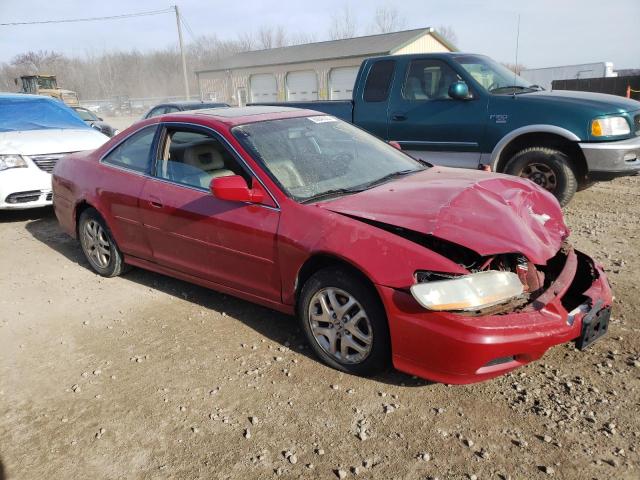 1HGCG22592A014085 - 2002 HONDA ACCORD EX RED photo 4