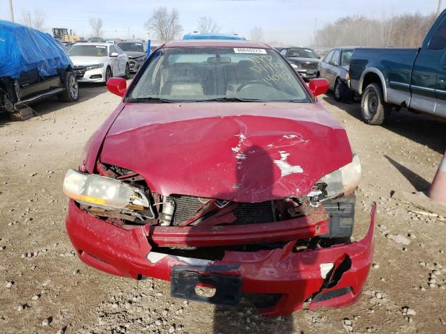 1HGCG22592A014085 - 2002 HONDA ACCORD EX RED photo 5