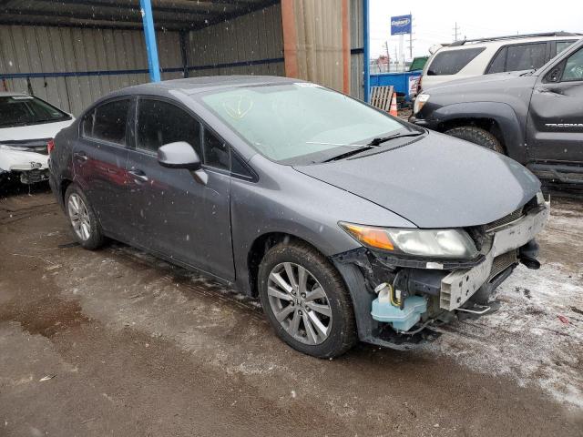 2HGFB2F81CH546210 - 2012 HONDA CIVIC EX GRAY photo 4