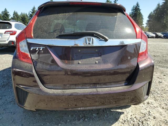 JHMGK5H71HS015161 - 2017 HONDA FIT EX PURPLE photo 6