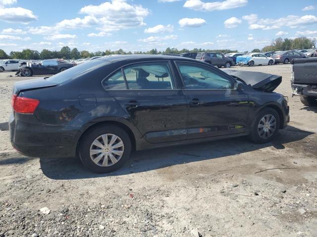 3VW1K7AJ4EM436401 - 2014 VOLKSWAGEN JETTA BASE BLACK photo 3