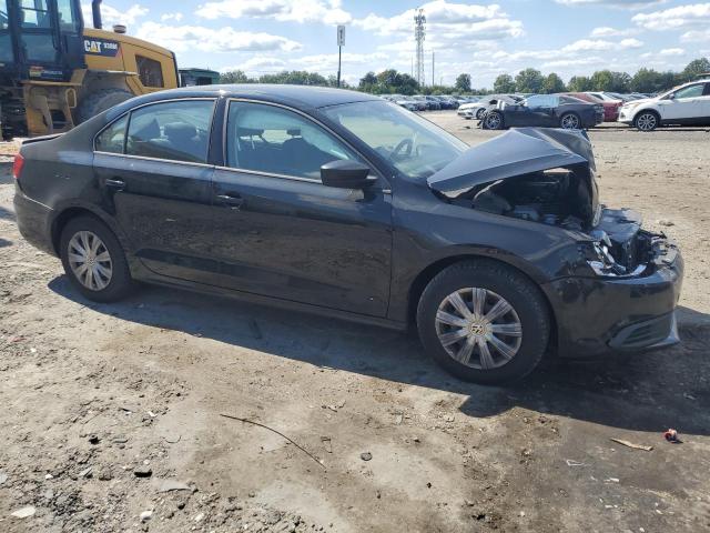 3VW1K7AJ4EM436401 - 2014 VOLKSWAGEN JETTA BASE BLACK photo 4