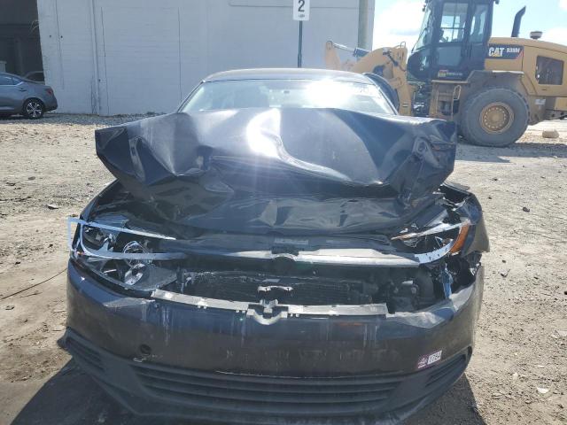 3VW1K7AJ4EM436401 - 2014 VOLKSWAGEN JETTA BASE BLACK photo 5