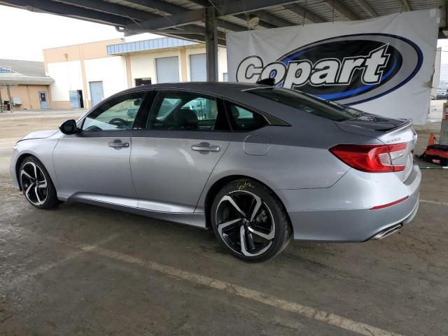 1HGCV1F33NA099888 - 2022 HONDA ACCORD SPORT 银色 照片 2