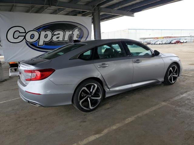 1HGCV1F33NA099888 - 2022 HONDA ACCORD SPORT 银色 照片 3