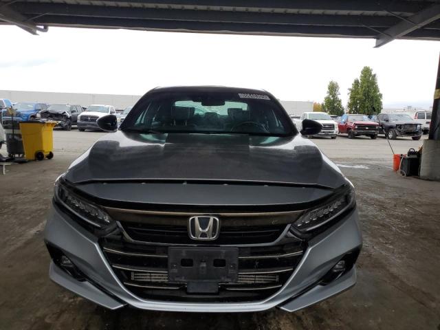 1HGCV1F33NA099888 - 2022 HONDA ACCORD SPORT 银色 照片 5