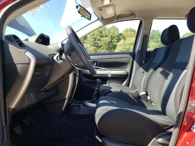 JTKKT624960136695 - 2006 TOYOTA SCION XA RED photo 7