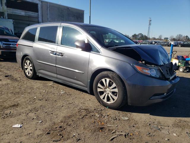 5FNRL5H68GB034817 - 2016 HONDA ODYSSEY EXL GRAY photo 4