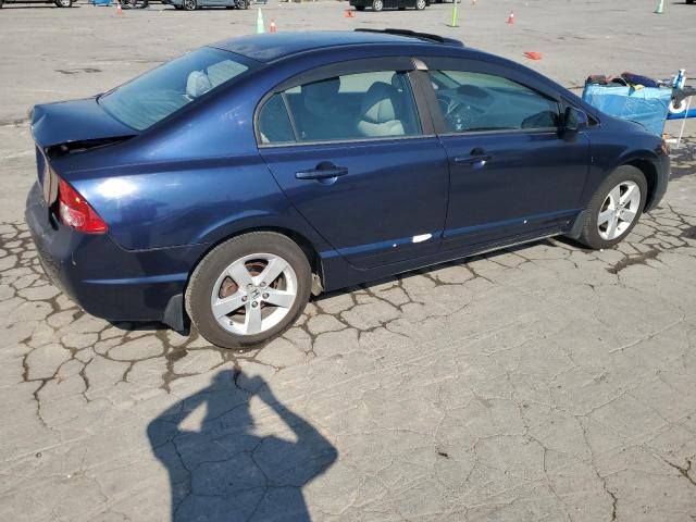 1HGFA16818L033112 - 2008 HONDA CIVIC EX BLUE photo 3