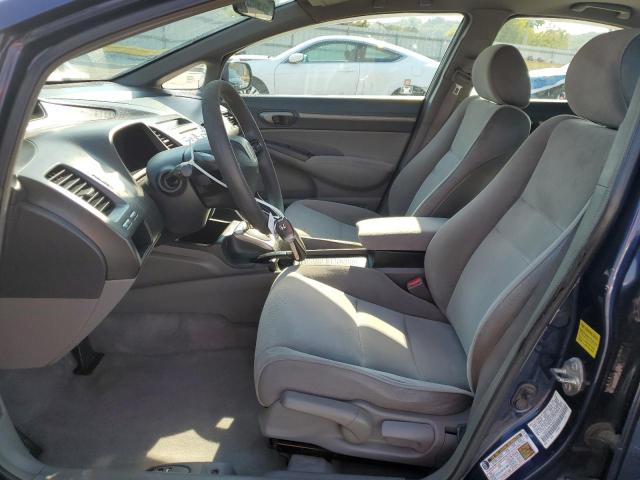 1HGFA16818L033112 - 2008 HONDA CIVIC EX BLUE photo 7
