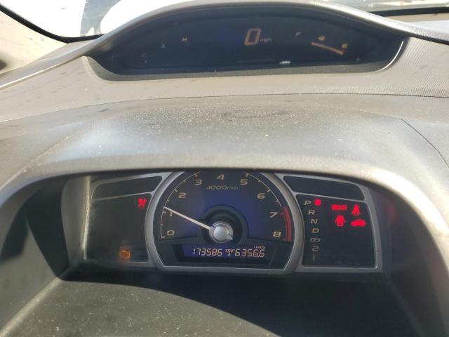 1HGFA16818L033112 - 2008 HONDA CIVIC EX BLUE photo 9