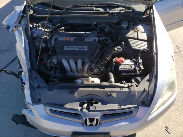 1HGCM55885A153810 - 2005 HONDA ACCORD EX SILVER photo 11