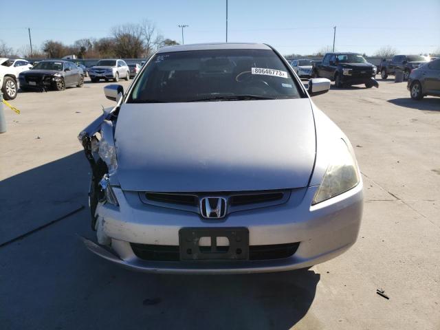 1HGCM55885A153810 - 2005 HONDA ACCORD EX SILVER photo 5