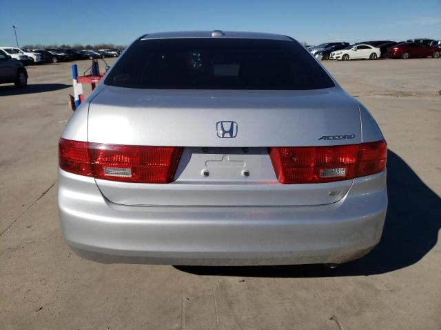 1HGCM55885A153810 - 2005 HONDA ACCORD EX SILVER photo 6