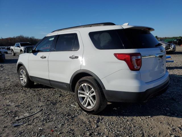 1FM5K7B88HGD77962 - 2017 FORD EXPLORER WHITE photo 2