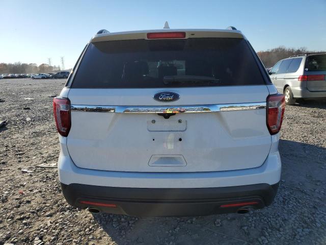 1FM5K7B88HGD77962 - 2017 FORD EXPLORER WHITE photo 6