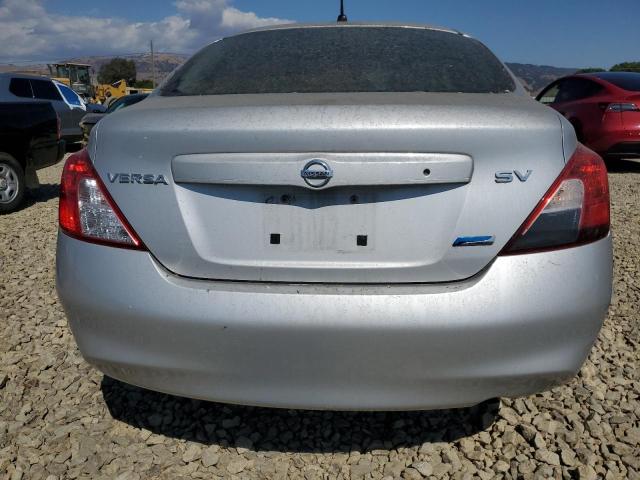 3N1CN7AP3CL930701 - 2012 NISSAN VERSA S SILVER photo 6