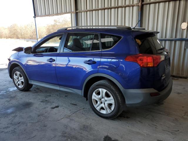 2T3ZFREV5FW209401 - 2015 TOYOTA RAV4 LE BLUE photo 2