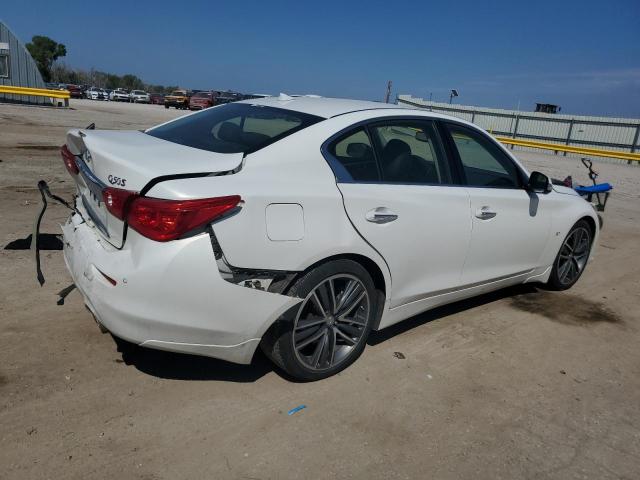 JN1BV7AP1FM338641 - 2015 INFINITI Q50 BASE WHITE photo 3
