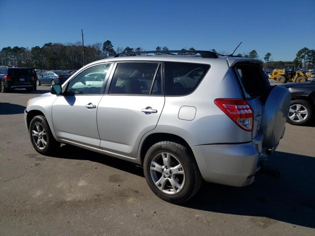 2T3ZF4DV5BW082728 - 2011 TOYOTA RAV4 SILVER photo 2