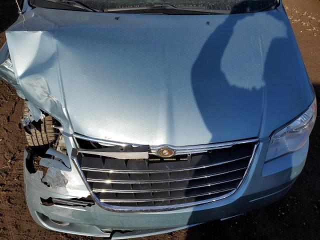 2A8HR54P38R610031 - 2008 CHRYSLER TOWN & COU TOURING ლურჯი ფოტო 12