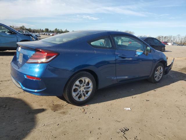 2HGFG3B55EH511594 - 2014 HONDA CIVIC LX BLUE photo 3