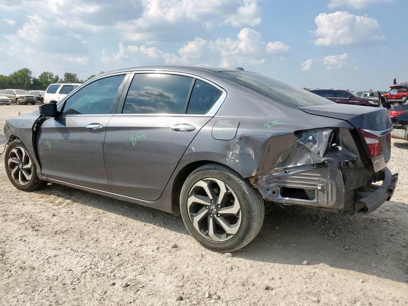 1HGCR2F77HA068824 - 2017 HONDA ACCORD EX GRAY photo 2