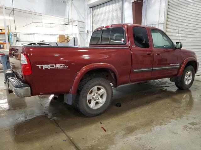 5TBBT44146S478964 - 2006 TOYOTA TUNDRA ACCESS CAB SR5 BURGUNDY photo 3