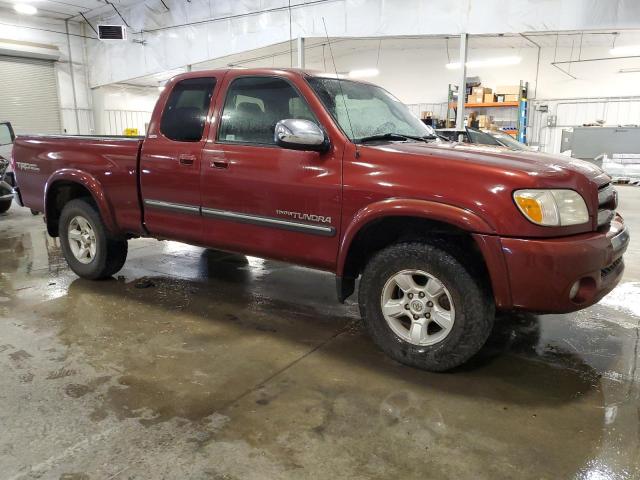 5TBBT44146S478964 - 2006 TOYOTA TUNDRA ACCESS CAB SR5 BURGUNDY photo 4