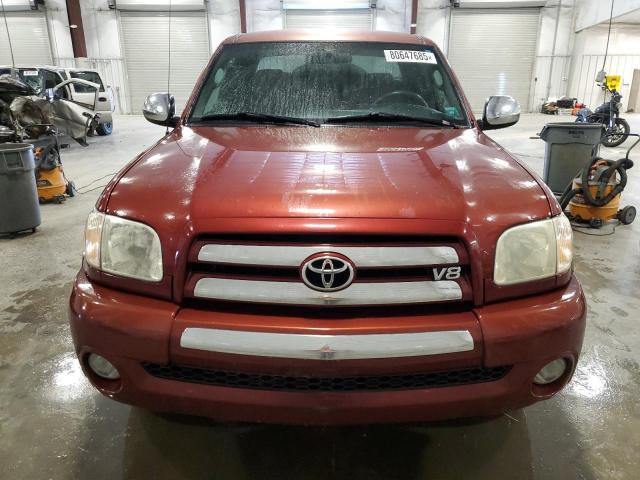 5TBBT44146S478964 - 2006 TOYOTA TUNDRA ACCESS CAB SR5 BURGUNDY photo 5