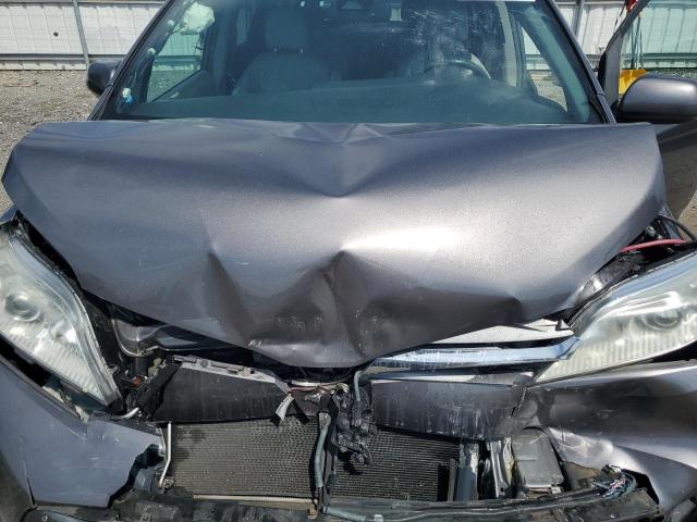 5TDYZ3DC3JS919097 - 2018 TOYOTA SIENNA XLE 灰色 照片 12