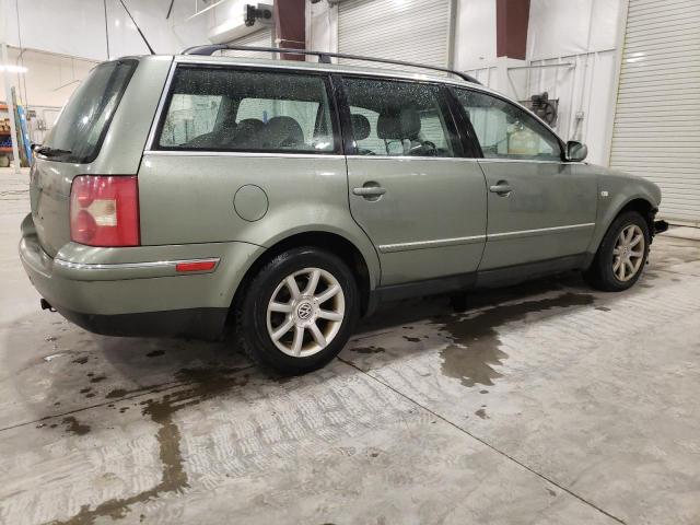 WVWVD63B14E065720 - 2004 VOLKSWAGEN PASSAT GLS GREEN photo 3