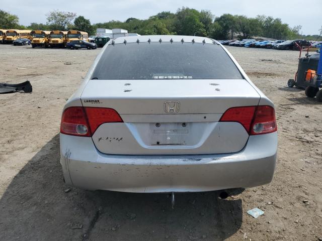 1HGFA16518L071008 - 2008 HONDA CIVIC LX SILVER photo 6