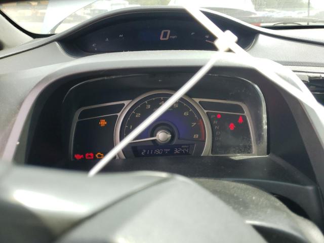 1HGFA16518L071008 - 2008 HONDA CIVIC LX SILVER photo 9