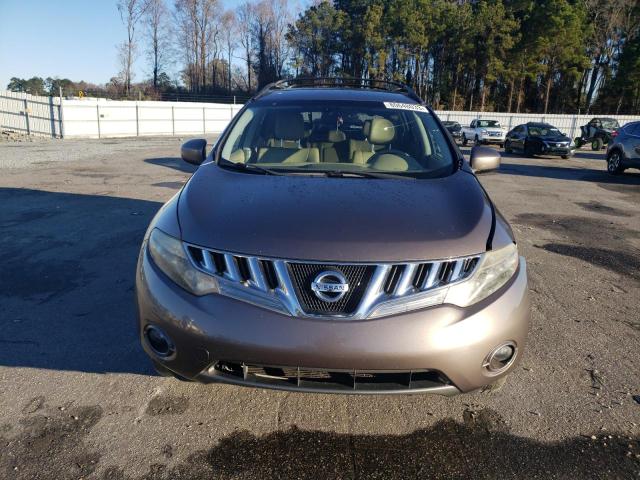 JN8AZ1MWXAW114346 - 2010 NISSAN MURANO S BROWN photo 5