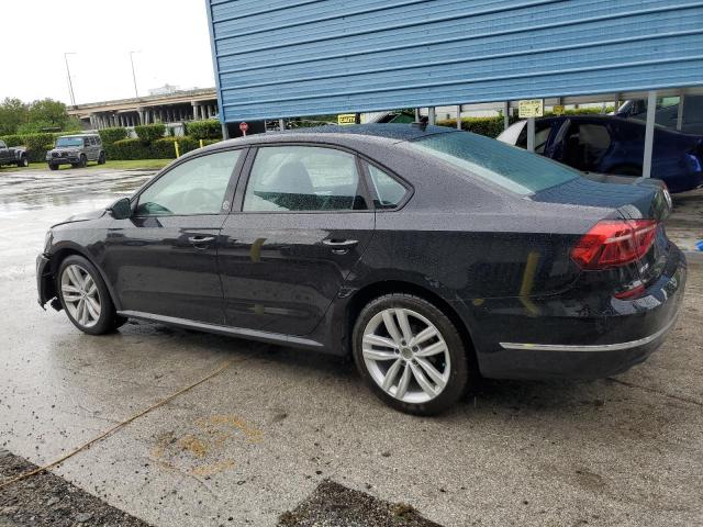 1VWLA7A32KC000575 - 2019 VOLKSWAGEN PASSAT WOLFSBURG BLACK photo 2