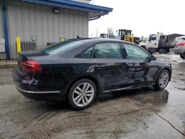 1VWLA7A32KC000575 - 2019 VOLKSWAGEN PASSAT WOLFSBURG BLACK photo 3