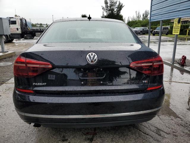 1VWLA7A32KC000575 - 2019 VOLKSWAGEN PASSAT WOLFSBURG BLACK photo 6