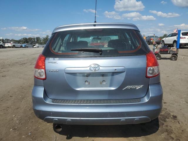 2T1KR32E94C187324 - 2004 TOYOTA COROLLA MATRIX XR BLUE photo 6