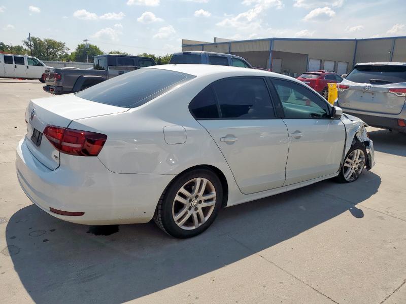 3VW2B7AJ1JM207141 - 2018 VOLKSWAGEN JETTA S WHITE photo 3