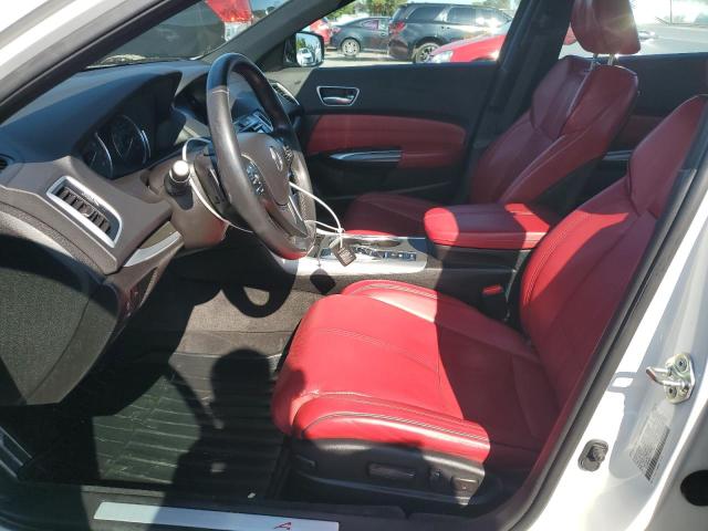 19UUB3F61KA002184 - 2019 ACURA TLX TECHNOLOGY WHITE photo 7