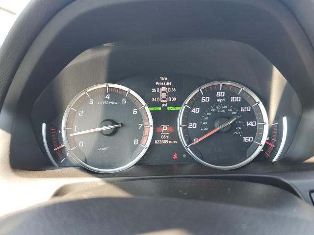 19UUB3F61KA002184 - 2019 ACURA TLX TECHNOLOGY WHITE photo 9