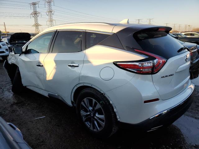 5N1AZ2MH1GN153808 - 2016 NISSAN MURANO S WHITE photo 2