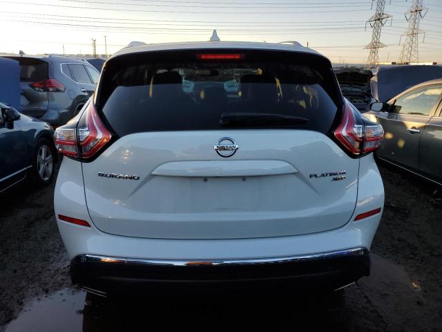 5N1AZ2MH1GN153808 - 2016 NISSAN MURANO S WHITE photo 6