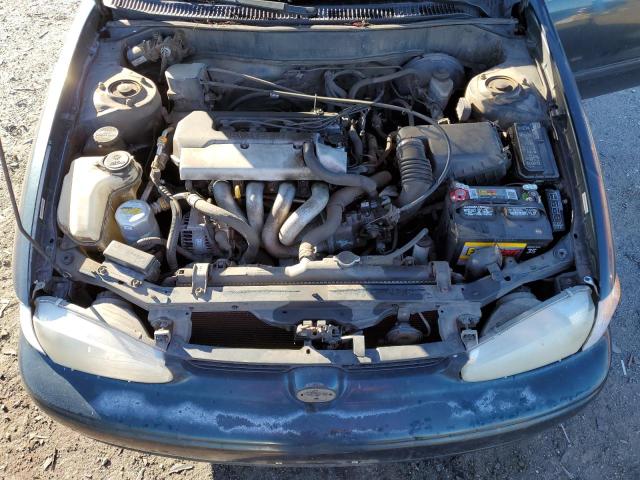 1Y1SK5285WZ421649 - 1998 CHEVROLET GEO PRIZM BASE GREEN photo 11