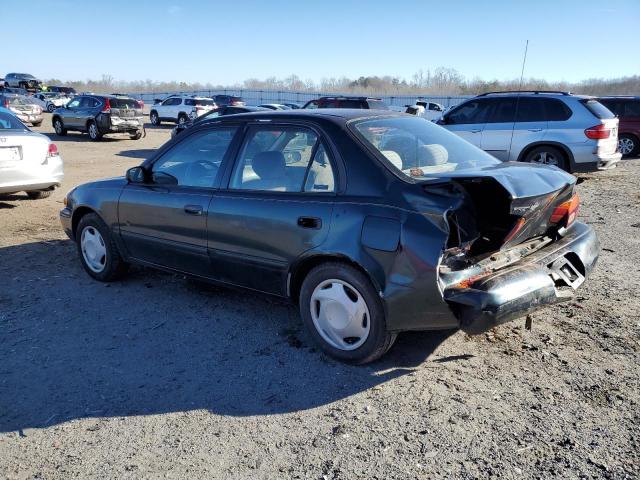 1Y1SK5285WZ421649 - 1998 CHEVROLET GEO PRIZM BASE GREEN photo 2